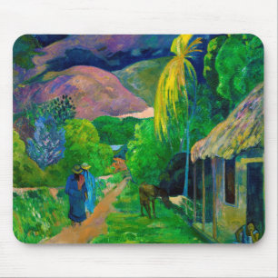 Straße in Tahiti, Gauguin Mousepad