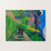 Straße in Tahiti, Gauguin Puzzle (Horizontal)