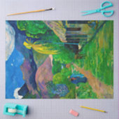 Straße in Tahiti, Gauguin Seidenpapier (Basteln)