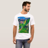 Straße in Tahiti, Gauguin T-Shirt (Vorne ganz)