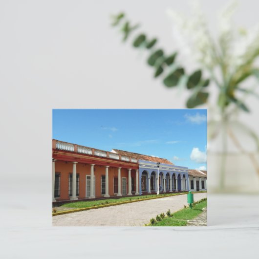 Straße in Tlacotalpan Postkarte (Stehend Vorderseite)