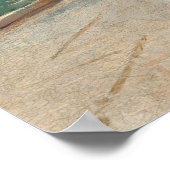 Straße in Venedig (1882) von John Singer Sargent Poster (Ecke)