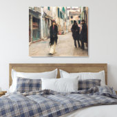 Straße in Venedig | John Singer Sargent | Leinwanddruck (Insitu (Schlafzimmer))