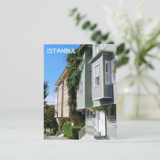 Straße Istanbul Postkarte (Stehend Vorderseite)