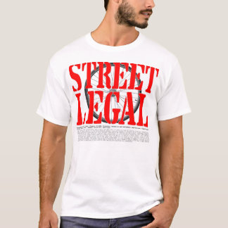 Straße legales Massachusetts T-Shirt