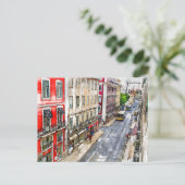 Straße Lissabon Postkarte (Stehend Vorderseite)