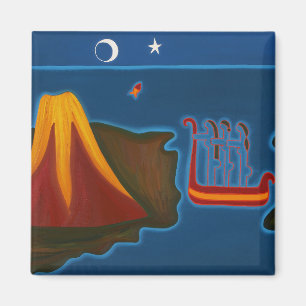 Straße Messina 2006 Magnet