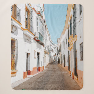 STRASSE MIT BEIGE HIGHWAYS UNTER BLAUEM HIMMEL SHERPADECKE