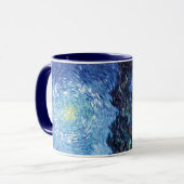 Straße mit Cypress und Star (1890) Vincent Van Gog Tasse (Vorderseite Links)