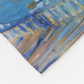 Straße mit französischen Flaggen, Manet Fleecedecke (Ecke)