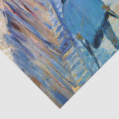 Straße mit französischen Flaggen, Manet Seidenpapier (Ausschnitt)