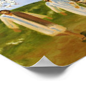 Straße nach Emmaus Poster (Ecke)