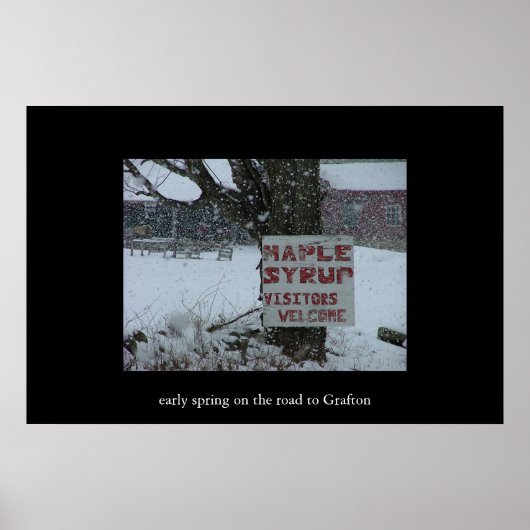 Straße nach Grafton Poster (Vorne)