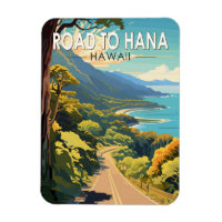 Straße nach Hana Maui Hawaii Vintag