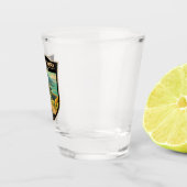 Straße nach Hana Maui Hawaii Vintag Schnapsglas (Rechts)