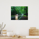 Straße nach Hilversum (0749 I) Poster (Küche)