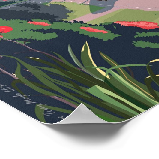 Straße nach Leigh Poster (Ecke)