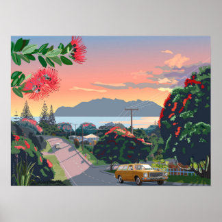 Straße nach Leigh Poster