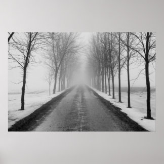 Straße nach Nirgendwo Poster