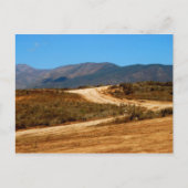 Straße nach Nirgendwo Postkarte (Vorderseite)