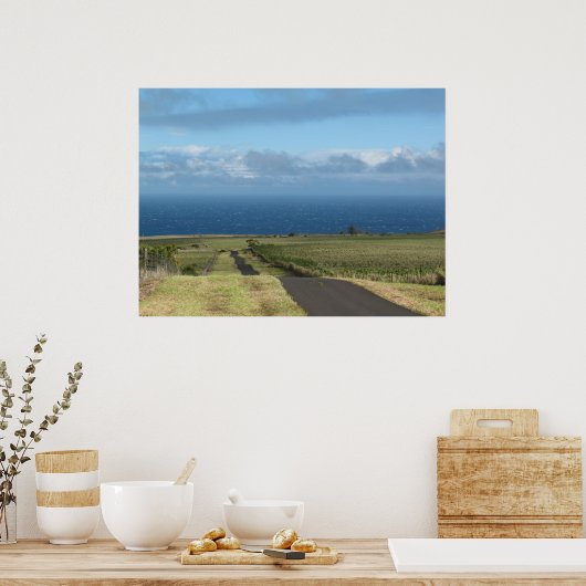 Straße nach . . . poster (Küche)