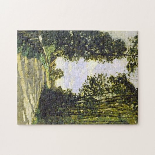 Straße nach Saint-Siméon Farm Monet Fine Art Puzzle (Horizontal)