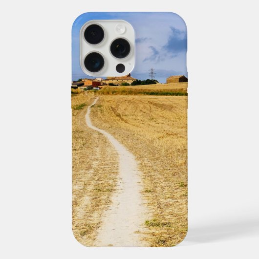 Straße nach Sansol iPhone Hülle (Rückseite)