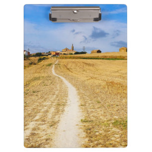 Straße nach Sansol Klemmbrett