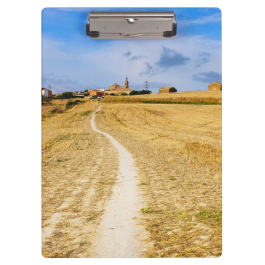 Straße nach Sansol Klemmbrett (Vorderseite)