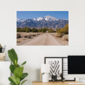 Straße nach Sierras Poster (Heimbüro)