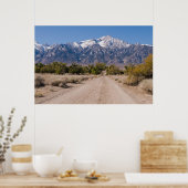 Straße nach Sierras Poster (Küche)