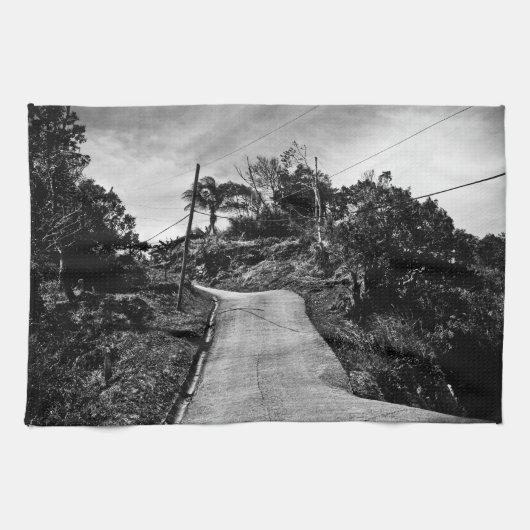 Straße oben geschirrtuch (Horizontal)