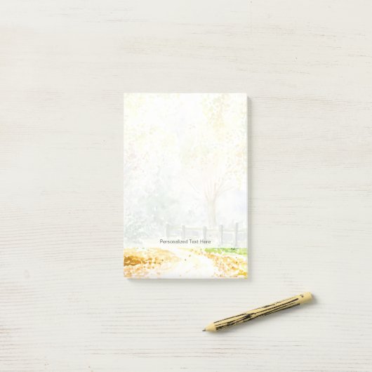 Straße Post-it Klebezettel (Auf Schreibtisch)