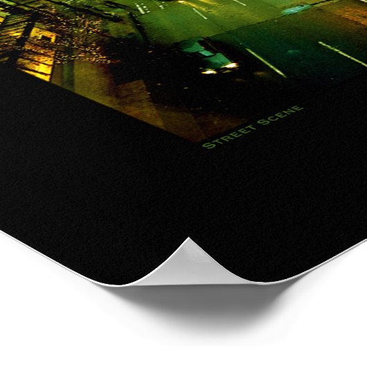 Straße Poster (Ecke)