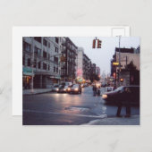 Straße Postkarte (Vorne/Hinten)