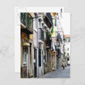 Straße Postkarte (Vorne/Hinten)