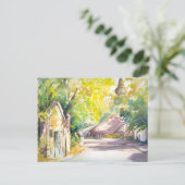 Straße Postkarte (Stehend Vorderseite)