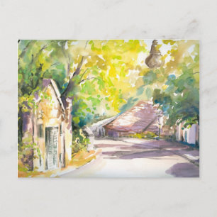 Straße Postkarte