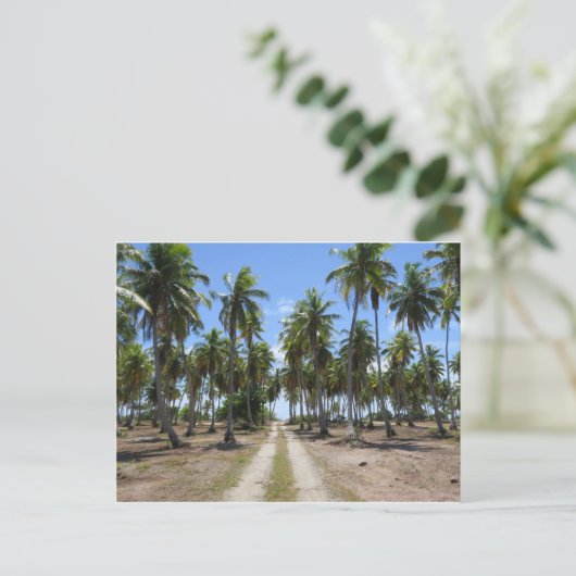 Straße Rangiroa zum Paradies Postkarte (Stehend Vorderseite)