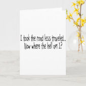 Straße reiste weniger karte (Gelbe Blume)