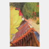 Straße Saintes Maries von Vincent van Gogh Geschirrtuch (Vertikal)