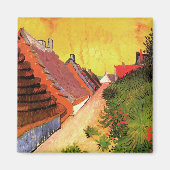 Straße Saintes Maries von Vincent van Gogh Magnet (Vorne)