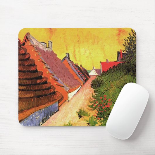 Straße Saintes Maries von Vincent van Gogh Mousepad (Mit Mouse)