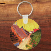 Straße Saintes Maries von Vincent van Gogh Schlüsselanhänger (Vorderseite)