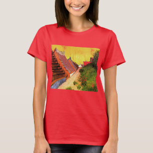 Straße Saintes Maries von Vincent van Gogh T-Shirt
