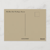 Straße Sidi Bou Said Carthage Tunesien Postkarte (Rückseite)