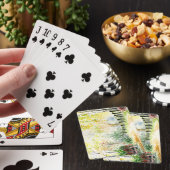 Straße Spielkarten (In Situ)