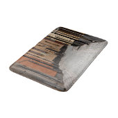 Straße Stockholm Badematte (Schrägansicht)