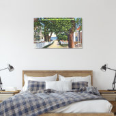 Straße Szene der Residenzen Leinwanddruck (Insitu (Schlafzimmer))