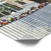 Straße Szene der Residenzen Poster (Ecke)